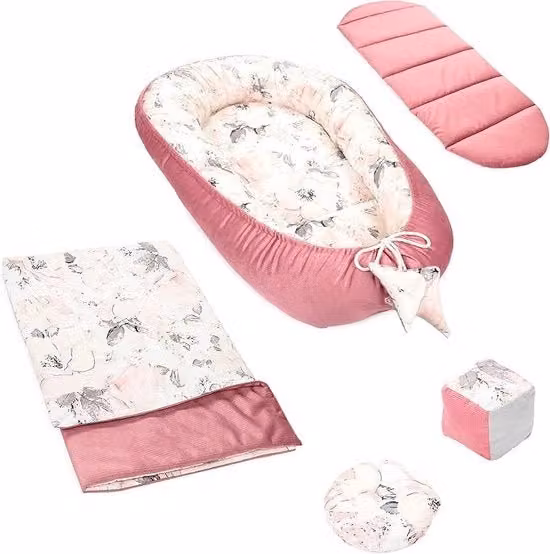 Babyculla Bumper Reiswieg 100% cotone Anti-allergico - nido per bambino  Nido caldo per bambini