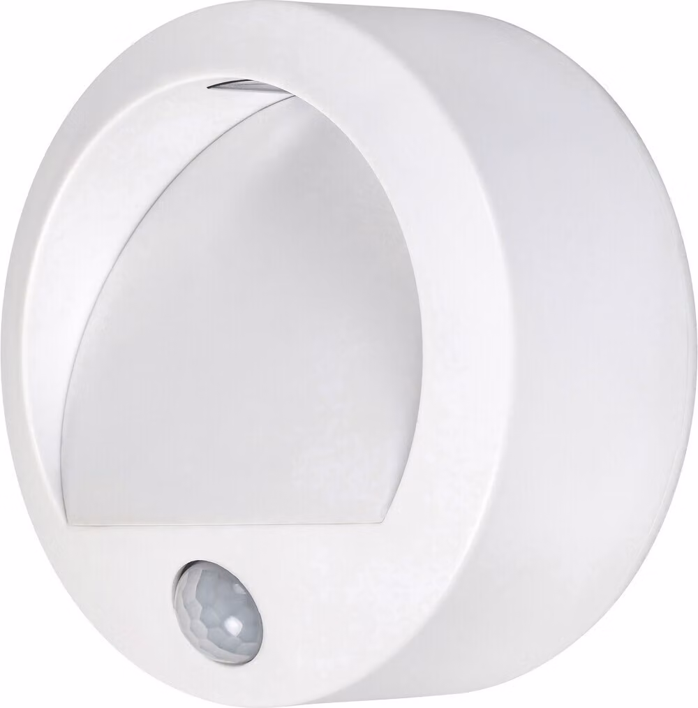 Rabalux Apparecchio per scale a LED bianco con sensore di movimento Amarillo 1,5W IP44 7980