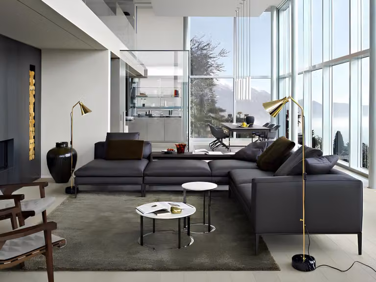 L-Form Ecksofa Wohnlandschaft Eckgarnitur Sofa Couch Polster Wohnlandschaft