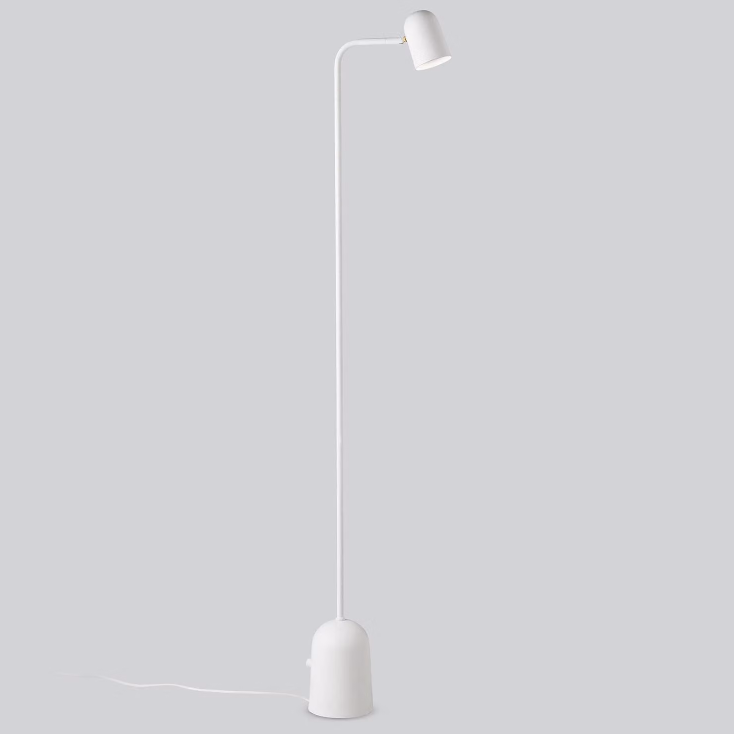 Northern Lampada da terra di design Buddy floor, dimmerabile, Bianco / Opale, Soggiorno / Sala da pranzo, Metallo, Scandinavo, Lampada da terra