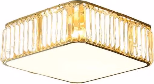 Vetro SQ - plafond in cristallo 40x40cm Oro