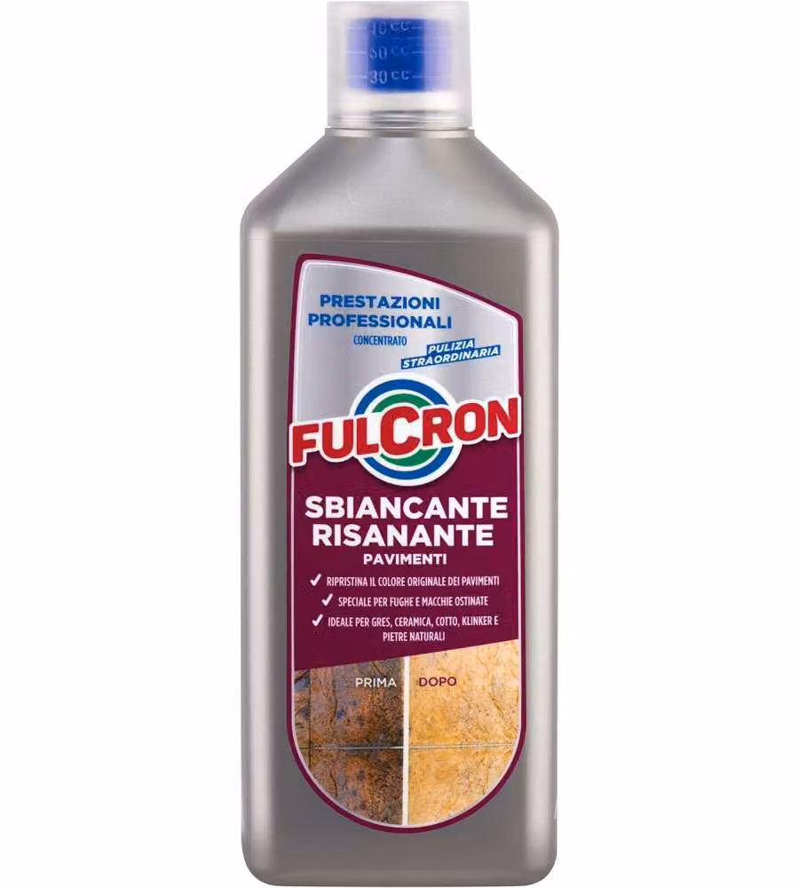 Detergente pavimenti sbiancante e risanante 1 l Flucron