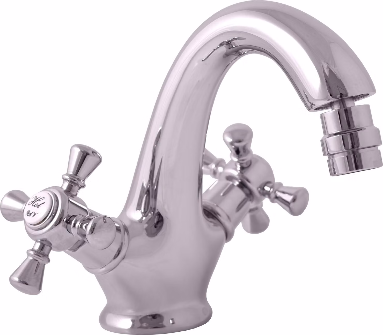 Miscelatore per bidet MORAVA RETRO, Colore: cromo, Dimensioni: 3/8'' (MK343.0)
