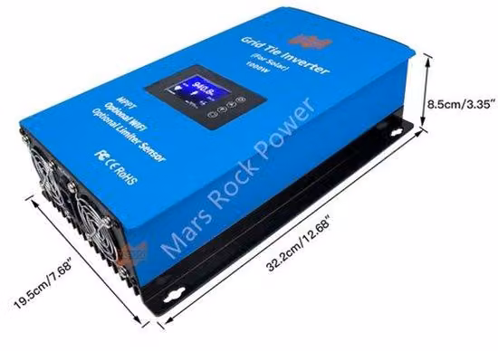 Inverter fotovoltaico - 1000W con ingresso da 22-90V per sistemi di pannelli solari a 24V e 48V