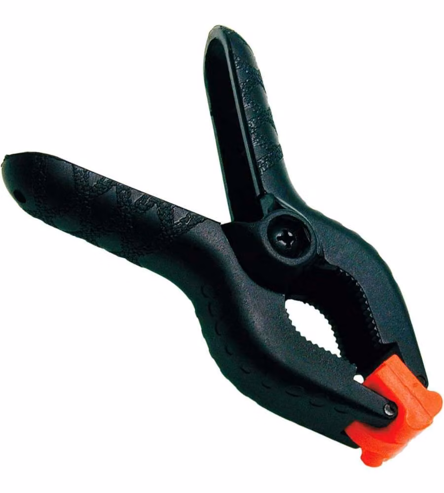 Morsetto in plastica a molla 10 cm