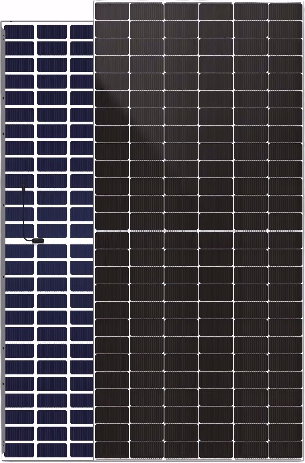 Pannello Fotowoltaiczny DAH SOLAR 630W metà sezione argento