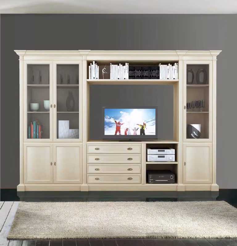 Tv Schrank Wandschränke Regal Holz Wohnzimmer Möbel Wohnzimmer Wandregal