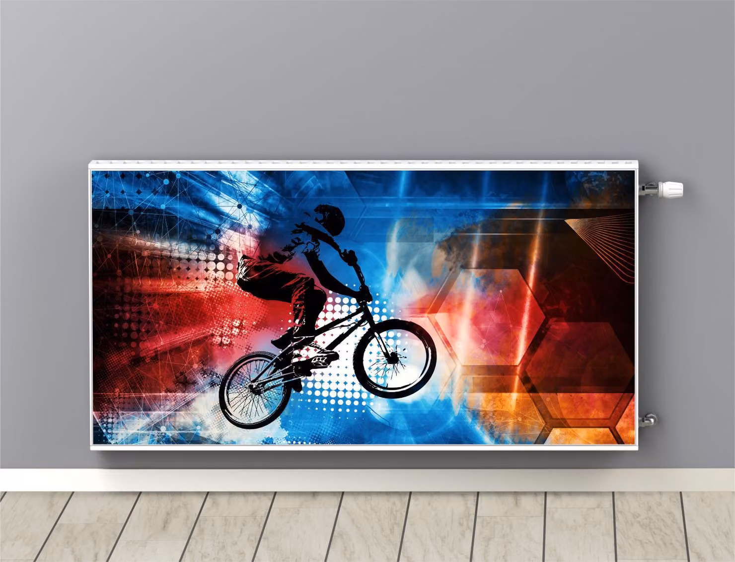 Copriradiatore magnetico - Rivestimento decorativo per il radiatore 60x100