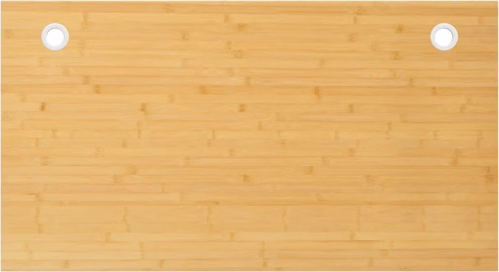 Maison Exclusive - Piano scrivania in bambù, dimensioni 100x60x4 cm