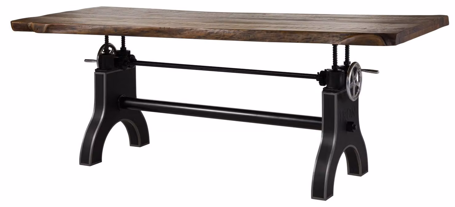 MASSIVMOEBEL24 | tavolo da pranzo in legno di Mango 240x100x80-101 mango naturale oliato MANCHESTER #104