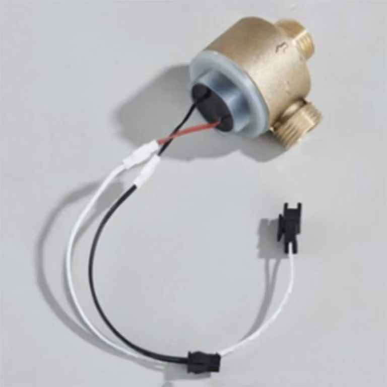 Ricambio per pannello doccia: motore della doccia, illuminazione a LED. Adatto per colonna doccia. Materiale: lega di zinco, finitura in ottone