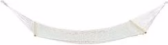 Set di 2 amache Moia Spa in cotone multicolore con struttura in legno trattato L/P/H: 200 x 150 cm