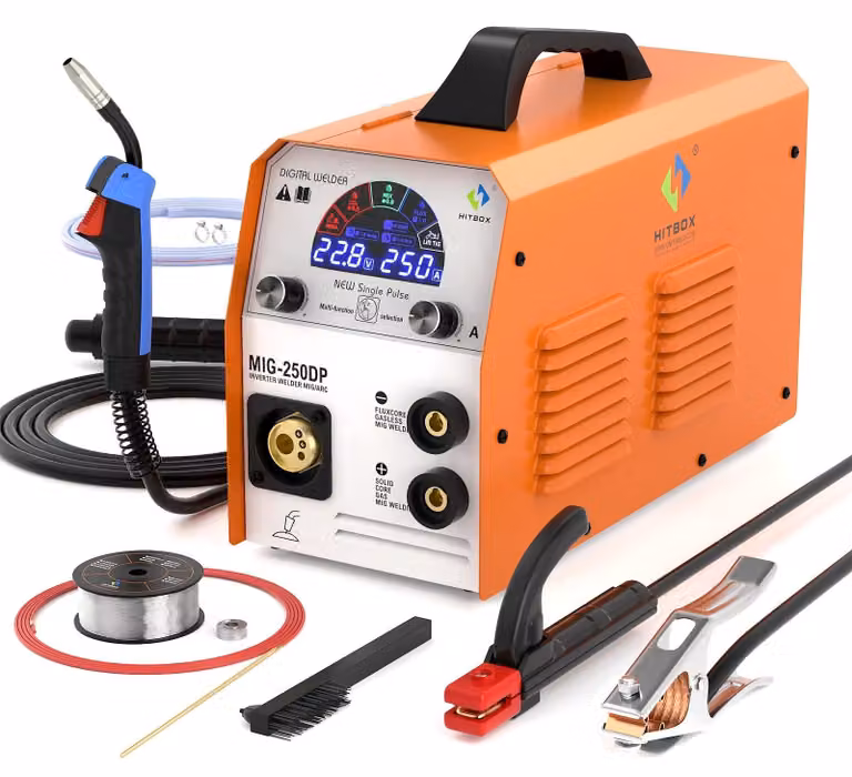 Apparecchio di saldatura – Saldatrice multifunzione 5-in-1 – 250 Ampere – Adatta per alluminio e acciaio