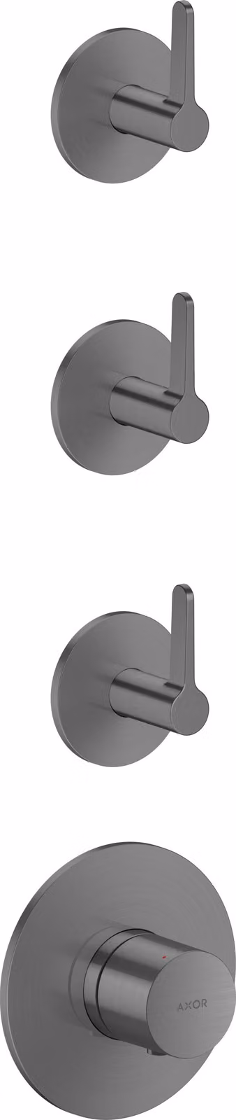 hansgrohe AXOR One Module thermostatique encastré pour 3 consommateurs, avec poignée à levier, 48723340, 48723340