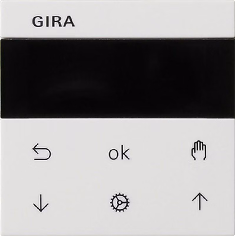 GIRA 536627 S3000 Jalousie- +Schaltuhr Display System 55 Reinweiß m (536627)