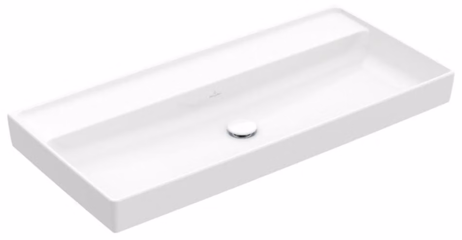 Villeroy & Boch Collaro lavabo armoire, sans trou pour robinet, sans trop-plein, 1000x470mm, 4A33A301, 4A33A301