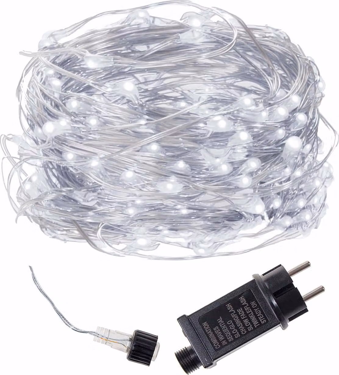 Illuminazione per albero di Natale 300 LED - bianco freddo - 30 m