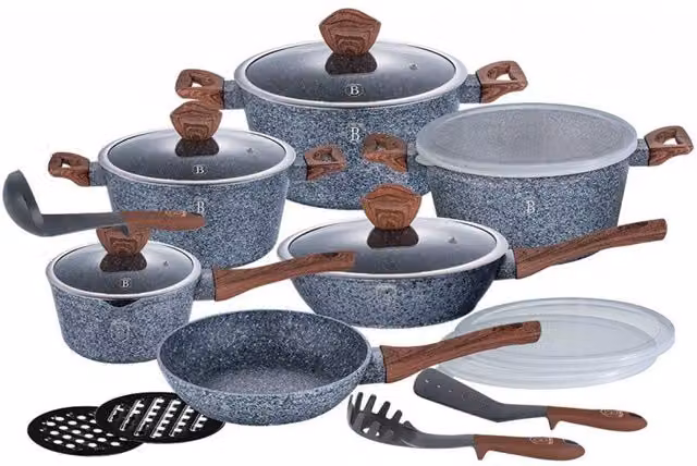 Berlinger haus BH-6198 Set di pentole in granito da 18 pezzi
