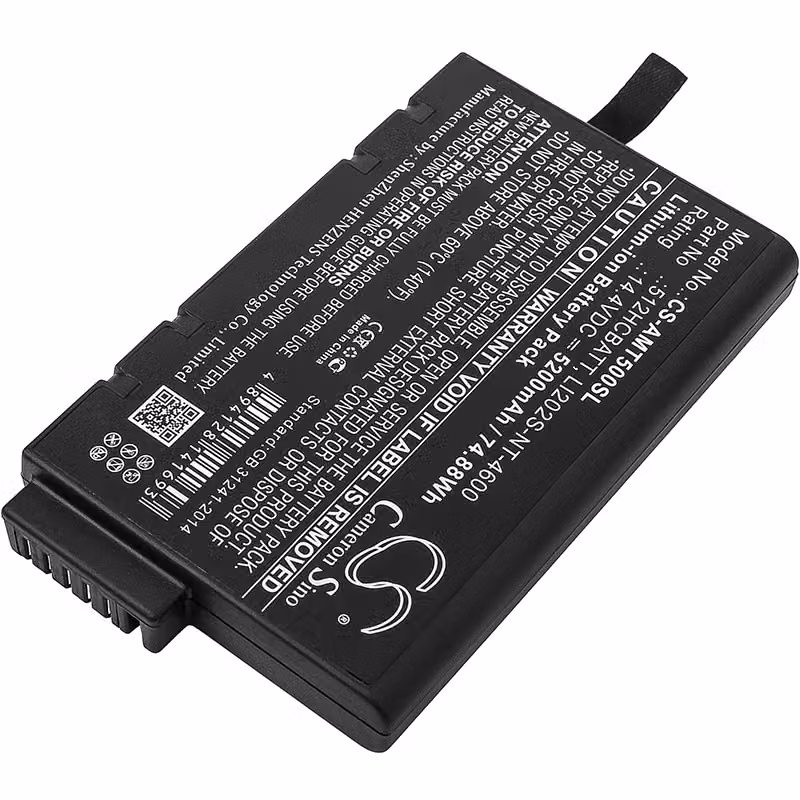 TECHTEK Batteria compatibile con [TSI] 8530EP, 8533, 8533EP, 8534, per [Anritsu] Nettest CMA-5000, Nettest CMA-5000A sostituisce 512HCBATT, per LI202