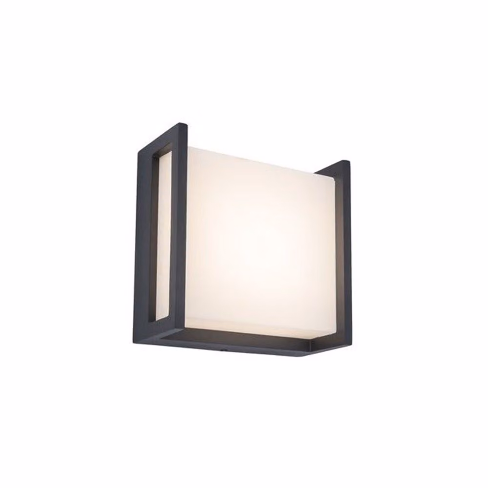 Lutec LED applique da esterno Qubo IP54 antracite 5195401118