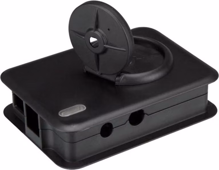 Alloggiamento per fotocamera Raspberry pi - nero