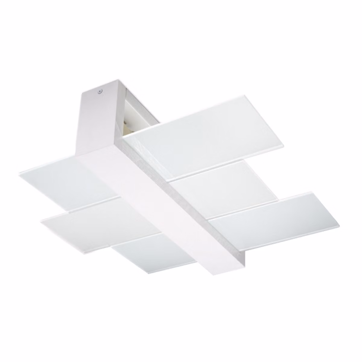 PLAFON ASTRO 2 E27 Bianco Legno Lampada da soffitto Lumilo