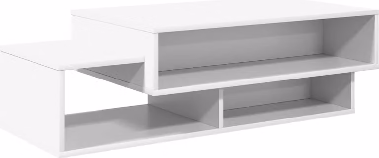 Tavolino da salotto Bianco 105 x 50 x 32,5 cm Legno multistrato