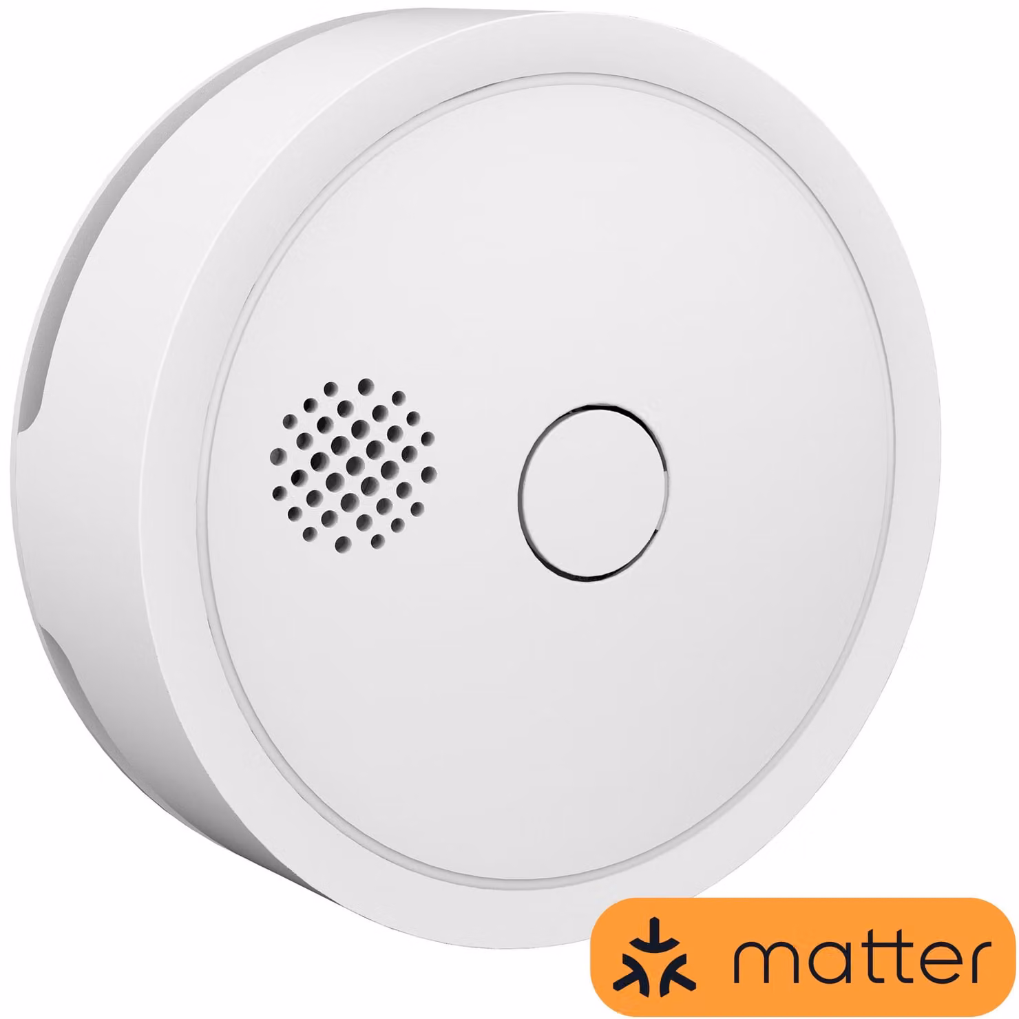 Rilevatore di fumo Aroha Home - Allarme antincendio smart - Matter over Thread compatibile con Google Home, Home Assistant, Amazon Alexa