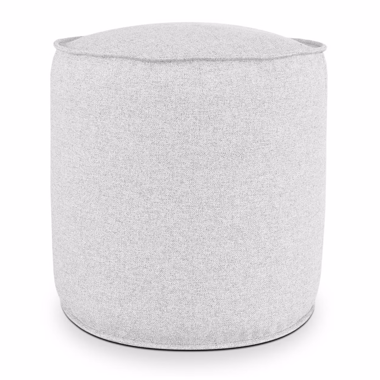 Pouf Rotondo da Interno & Esterno Piuma M Grigio
