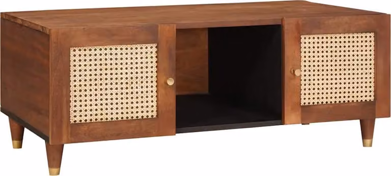 Tavolino da salotto 100 x 54 x 40 cm Legno di mango massello