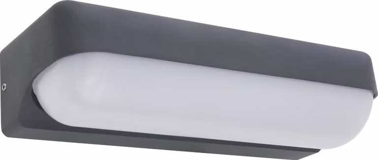 Globo luce da esterno in alluminio pressofuso antracite, 1Xled