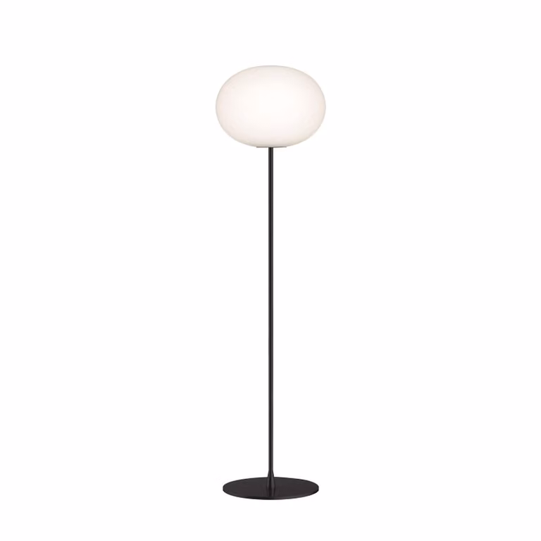Flos - Glo-Ball Floor 2 - Lampada da terra - Nero Opaco