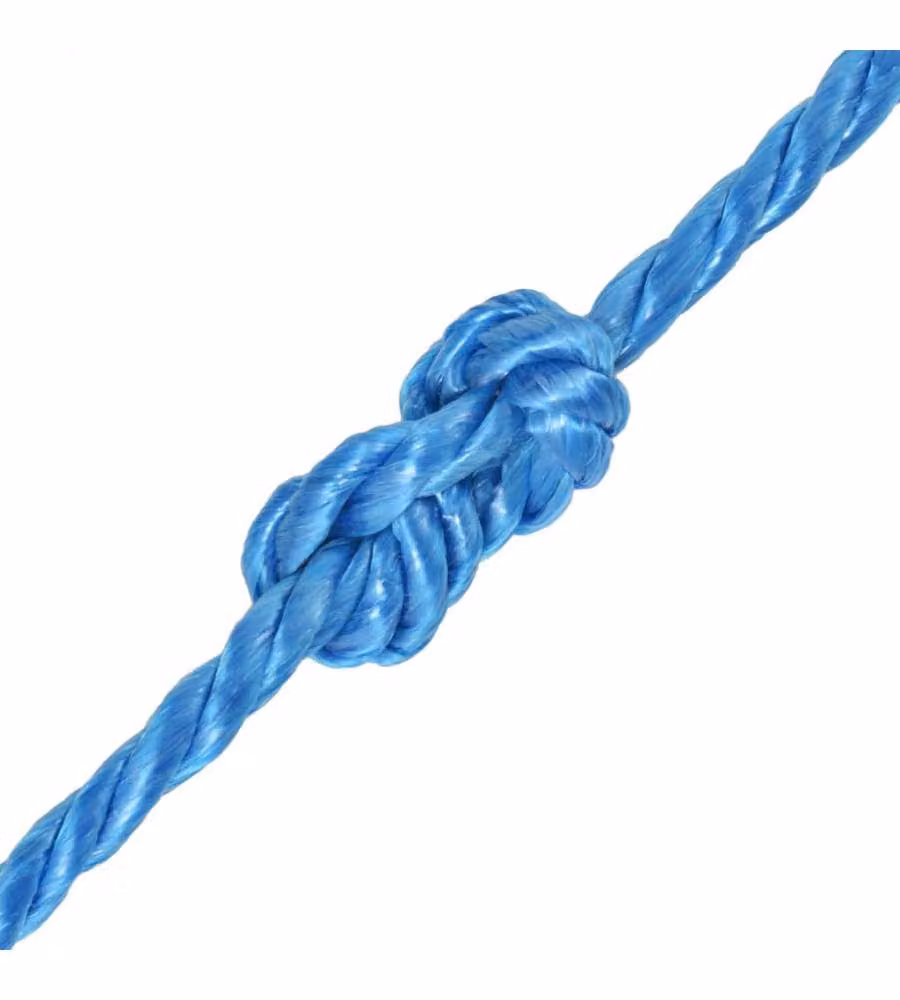 Corda Intrecciata in Polipropilene 12 mm 250 m Blu