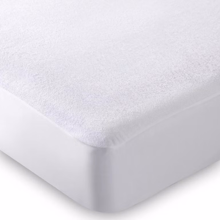 Coprimaterasso impermeabile, dimensione King, 153x200 cm, in cotone felpato