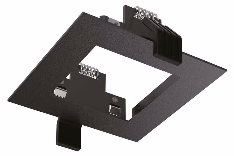 Frame Round Quadrato Dynamic Alluminio Nero