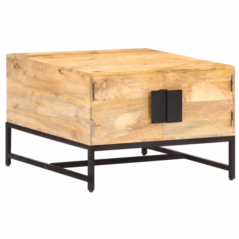 vidaXL Tavolino 67x67x45 cm Legno massiccio di mango - Tavolino - Tavolini - Tavolino legno - Tavolini legno