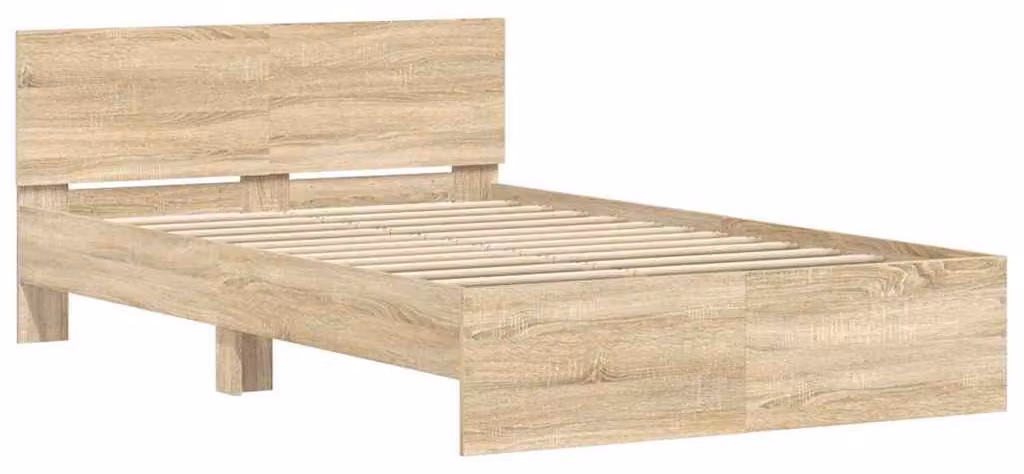 Struttura del letto Sonoma 137 x 190 cm Legno multistrato
