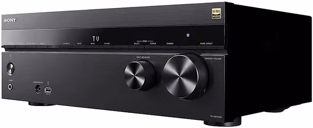 Amplificatore finale Sony TAAN1000 con Bluetooth e HDMI, 7 canali, 165 W, nero