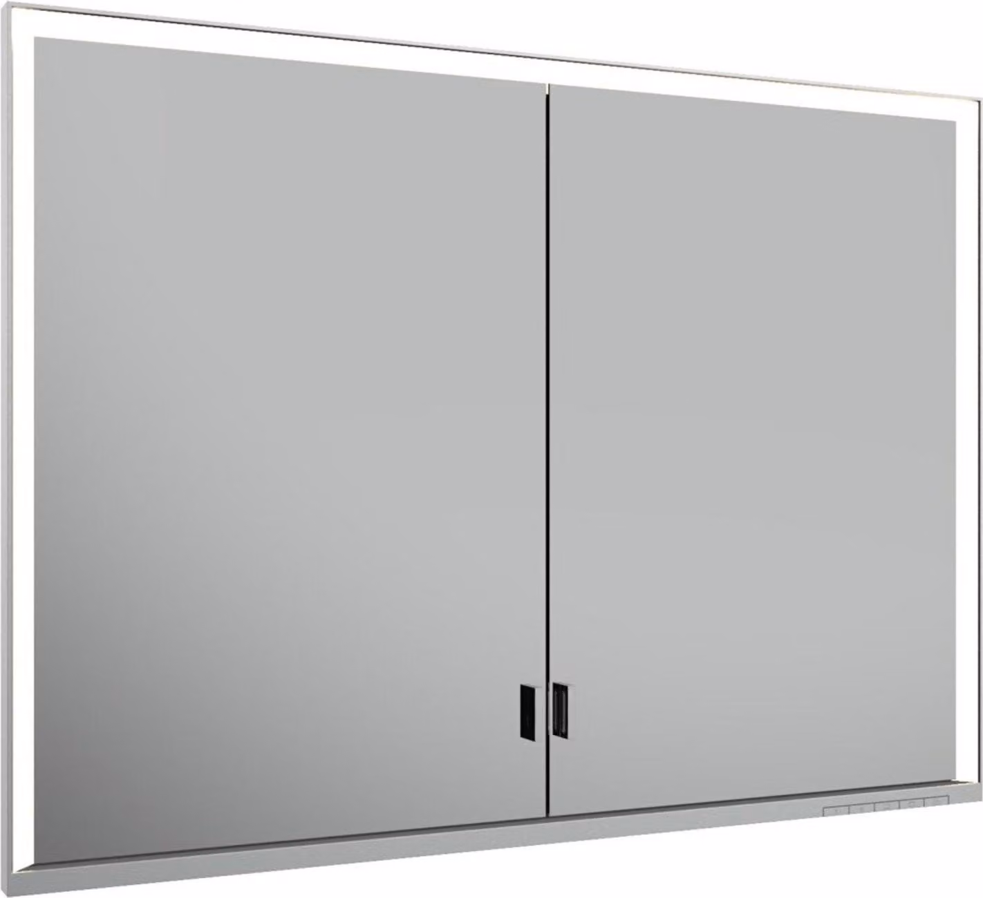 KEUCO Royal Lumos armoire de toilette encastrable 2 portes, porte longue, 1000mm, 14314172301, 14314172301