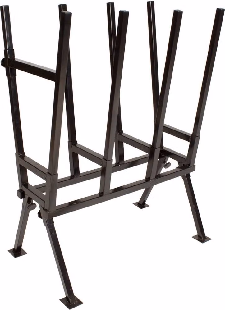 Varan Motors - Cavalletto per sega Cavalletto per sega, supporto regolabile per tronchi in metallo 103 x 50 x76 cm, max. 400 kg