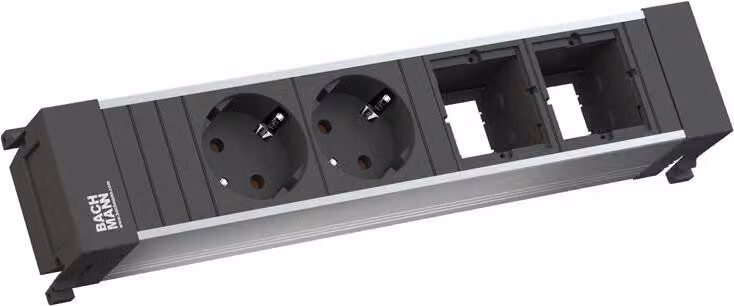 BACHMANN POWER FRAME Medio 2x contatto di terra 2x ABD