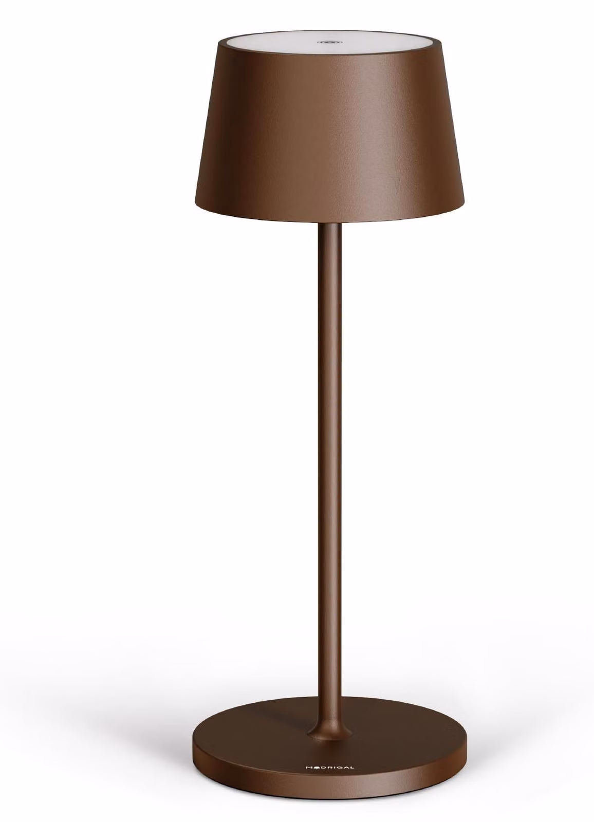 Lampada da tavolo LED ricaricabile Stilosa 3 XL, dimmerabile, grado di protezione IP54, adatta per interni ed esterni, con porta USB-C, luce calda, finitura bronzo