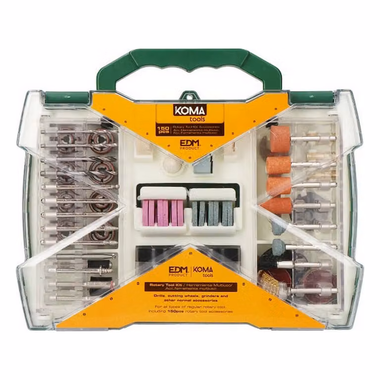 Set di 150 accessori per Mini-Multi-Tool rif: 08709 koma tools