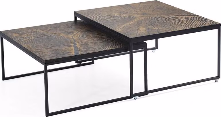 Couchtisch Luxus Beistelltisch Möbel Holz Modern Wohnzimmer Design