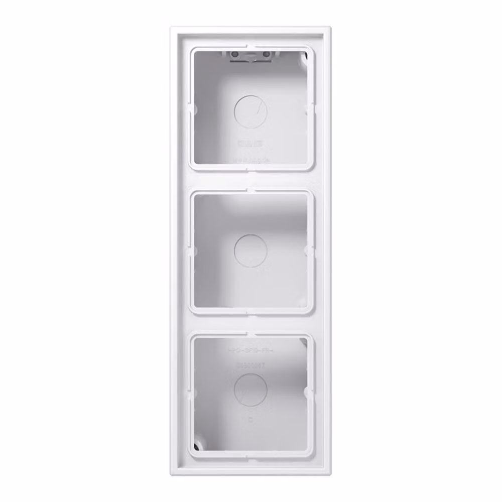 Jung tappo da incasso 3 poli telaio stampato LS 583 A WW
