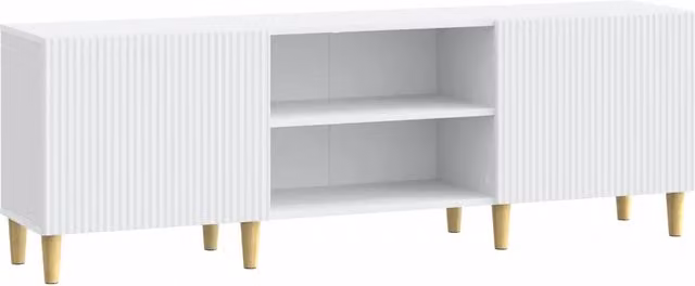 Mobile TV-Credenza per TV Bianco 150 x 31 x 50 cm Legno ingegnerizzato 301711