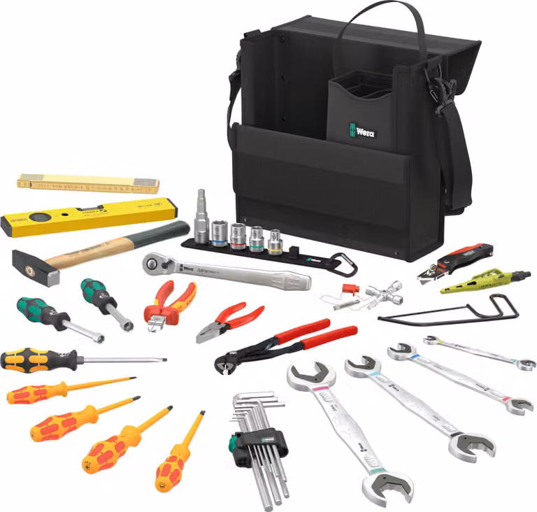 Wera 05136071001 Wera Wera 2go SHK 1 Werkzeugsatz für Sanit, Heiz und Klima