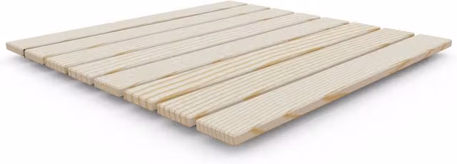 Piatto Doccia da Esterno in Legno 80x80x4 cm Arkema Ecowood