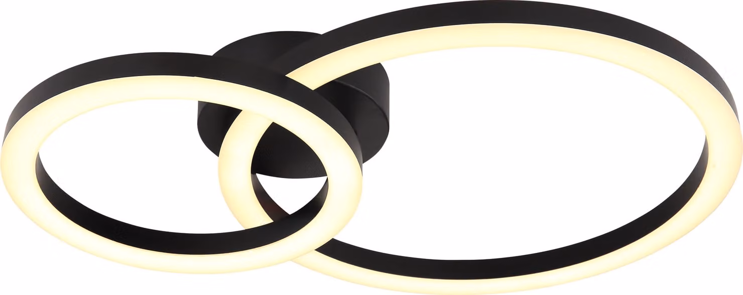 Plafoniera Globo ADDA nero, 672380-18B
