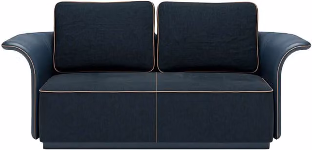 Divano Meritalia Palma blu in tessuto per il tuo soggiorno L: 292 cm, P: 111 cm, H: 90 cm